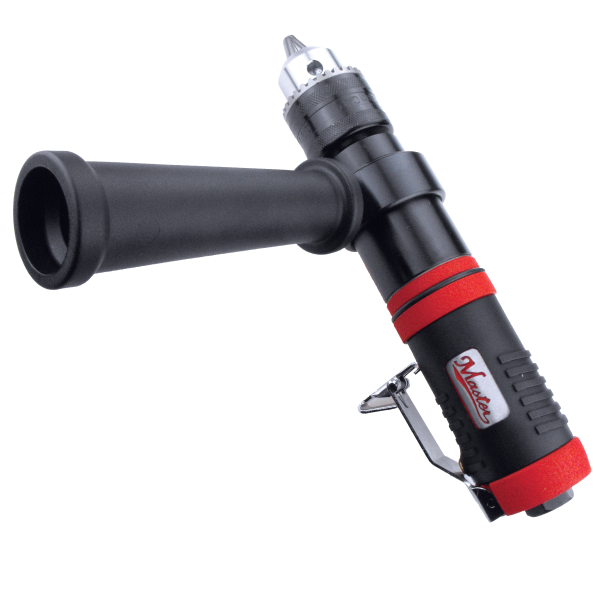 Taladro neumático recto en línea de 1/2" no reversible con mango lateral, 800 Rpm, 0,9 hp