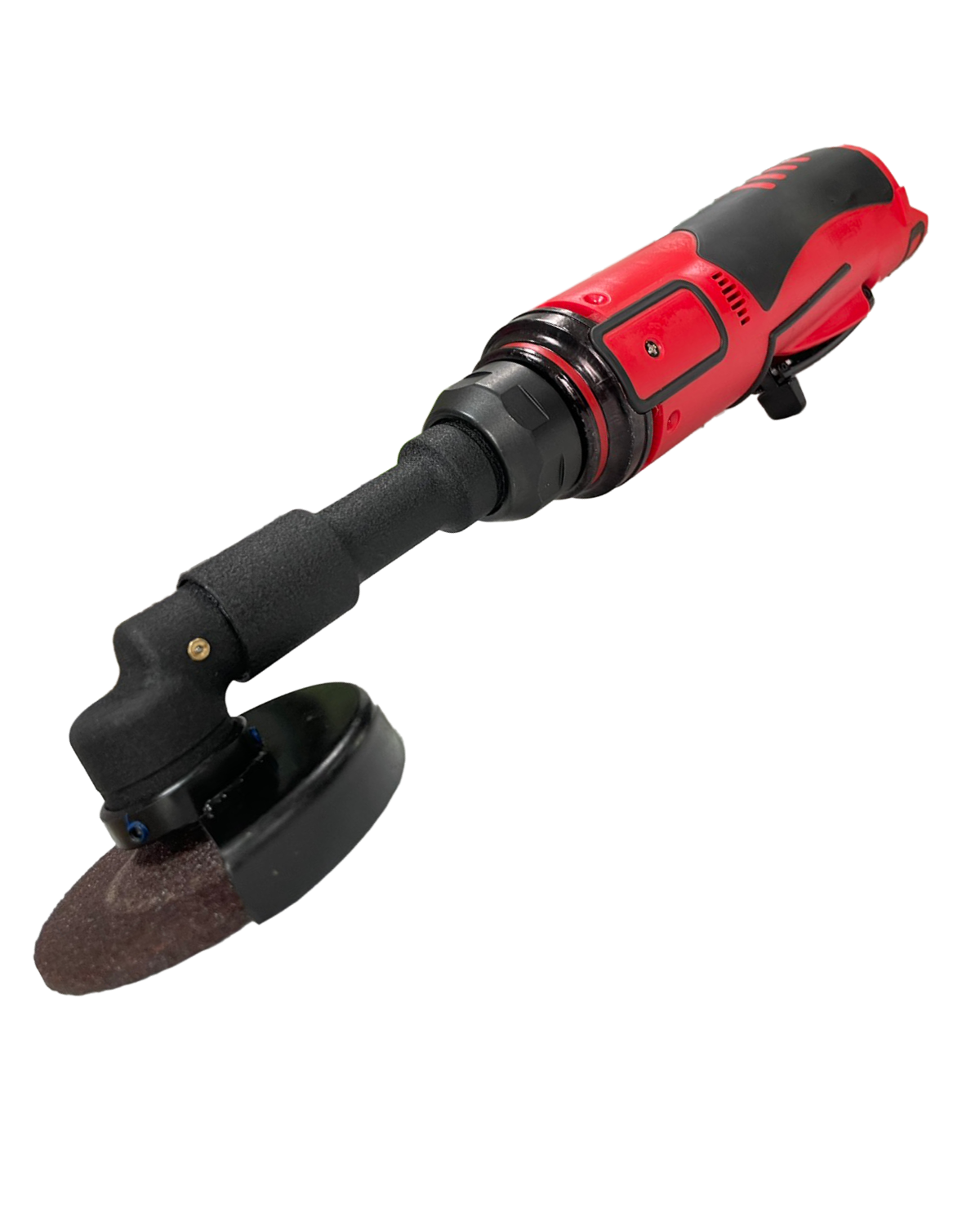 Industrial 3-Inch Extended Shaft Right Angle Cordless Power Grinder - 12V