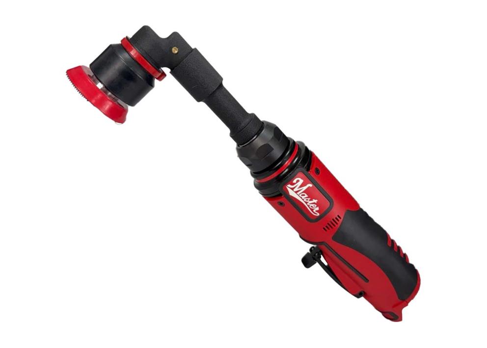 Industrial Extended Right Angle Cordless Random Orbital Sander -12V