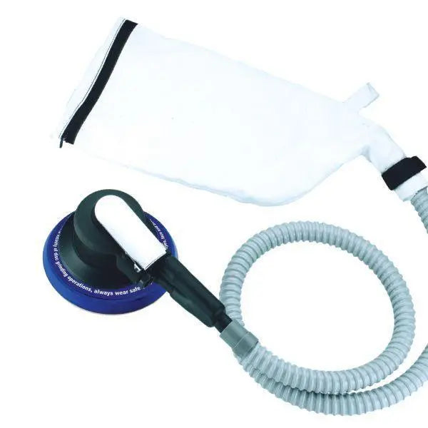 Master Palm 6-in Heavy Duty Dual Action Orbital Palm Sander with Dust Collector - 57620 - USD $280 - Master Palm Pneumatic