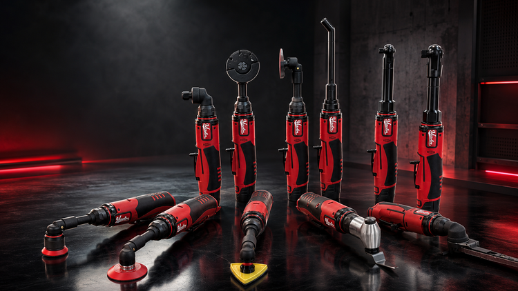 Join us at sema show from 11/04-11/07 for the debut of cordless power tools