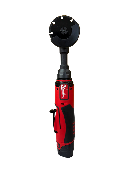 Industrial 3 Inch Cordless Extended Shaft Right Angle Cutting Grinder With Bolt Cutting Wheel