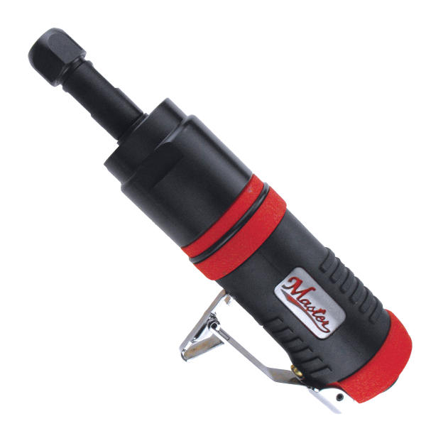 Amoladora neumática industrial Master Palm 38610 de 2 pulgadas con amoladora recta de 1/4 y 1/8 de pulgada, 2200 rpm, 0,9 HP