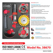 Pneumatic Rust and Paint Removal Grinder/Eraser/Sandblaster