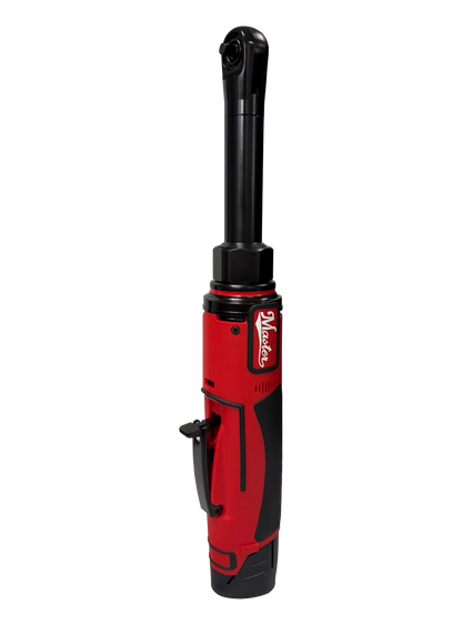 Industrial  1/4" Cordless Extended Ratchet Wrench - 12V - 25ft/lb
