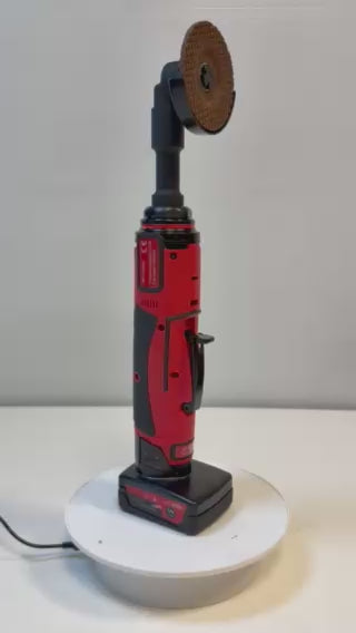 3 Inch Cordless Extended Shaft Right Angle Cutting Grinder With Bolt Cutting Wheel